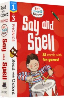 Stages 1-3. Biff, Chip and Kipper: Say and Spell