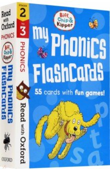 Stages 2-3. Biff, Chip and Kipper: My Phonics Flas