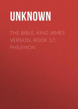 The Bible, King James version, Book 57: Philemon