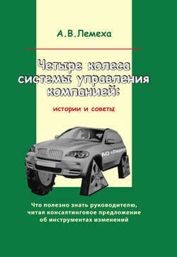 Четыре колеса системы управления компанией. Истории и советы