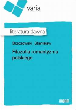 Filozofia romantyzmu polskiego