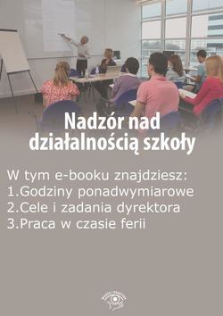 Nadzór nad działalnością szkoły, wydanie lipiec 2015 r.