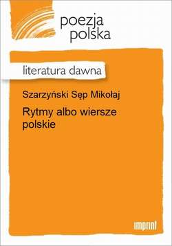 Rytmy albo wiersze polskie