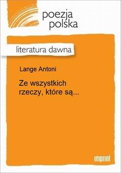 Ze wszystkich rzeczy, które są...