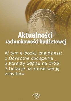 Aktualności rachunkowości budżetowej, wydanie sierpień 2015 r.