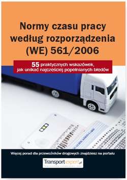 Normy czasu pracy kierowcy według rozporządzenia (WE) 561/2006.