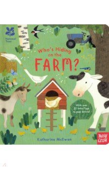 Who's Hiding on the Farm? (board book)
