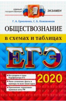 ЕГЭ 2020. Обществознание в схемах и таблицах