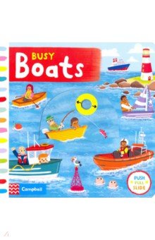 Busy Boats (board bk)