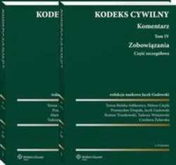 Kodeks cywilny. Komentarz. Tom 4 i 5. Zobowiązania. Część szczegółowa