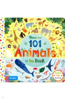 There Are 101 Animals In This Book (board bk)