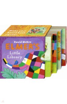 Elmer's Little Library (4-board bk set)