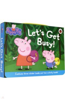 Peppa Pig: Let's Get Busy 5-book Carry Case