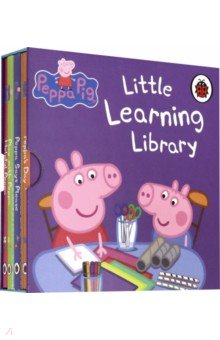 Peppa Pigs Little Learning Library (4-book set)