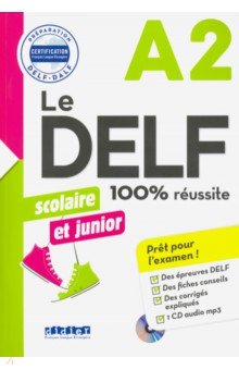 Nouveau DELF scolaire et junior A2 + CD