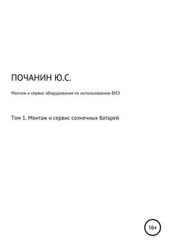 Монтаж и сервис оборудования по использованию возобновляемых источников энергии