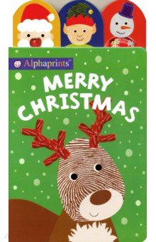 Alphaprints: Merry Christmas (board book)