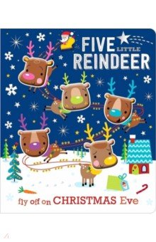 Five Little Reindeer (board bk)