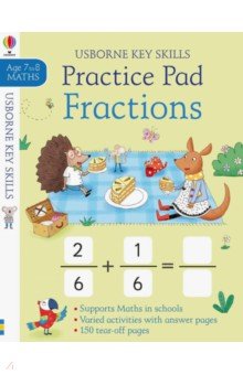 Fractions Practice Pad age 7-8