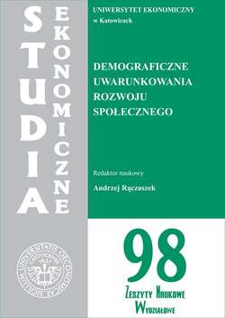 Demograficzne uwarunkowania rozwoju społecznego. SE 98