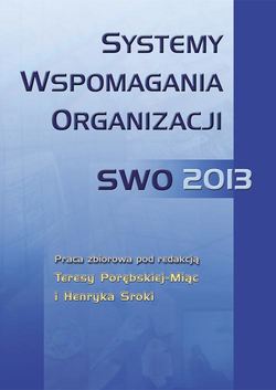 Systemy wspomagania organizacji SWO 2013