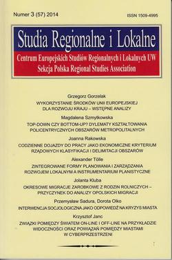 Studia Regionalne i Lokalne nr 3(57)2014