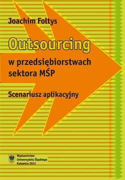 Outsourcing w przedsiębiorstwach sektora MŚP