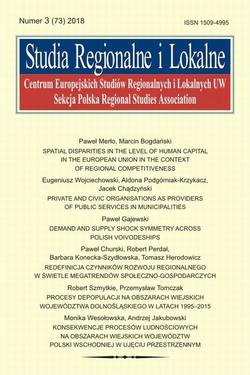 Studia Regionalne i Lokalne nr 3(73)/2018