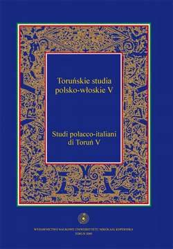 Toruńskie studia polsko-włoskie V / Studi polacco-italiani di Toruń V