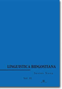 Linguistica Bidgostiana. Series nova. Vol. 2