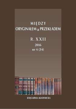 Między Oryginałem a Przekładem 2016, nr 34