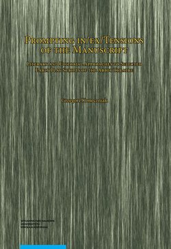 Prompting in/ex/Tensions of the Manuscript. Literary and Editorial Approaches to Selected Early Play Scripts of the Abbey Theatre