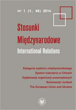 Stosunki Międzynarodowe. International Relations 2014/1 (49)
