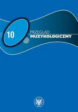 Przegląd Muzykologiczny 2015/10