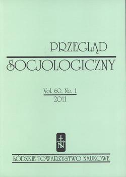 Przegląd Socjologiczny t. 60 z. 1/2011