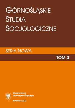 „Górnośląskie Studia Socjologiczne. Seria Nowa”. T. 3