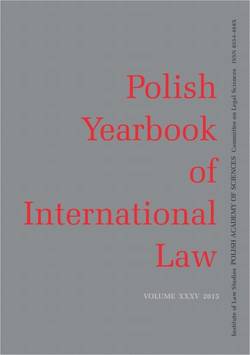 2015 Polish Yearbook of International Law vol. XXXV