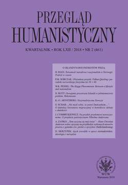 Przegląd Humanistyczny 2018/2 (461)