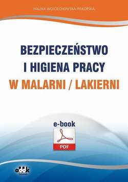 Bezpieczeństwo i higiena pracy w malarni/lakierni