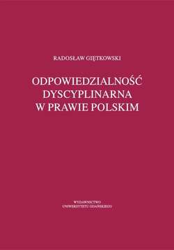 Odpowiedzialność dyscyplinarna w prawie polskim