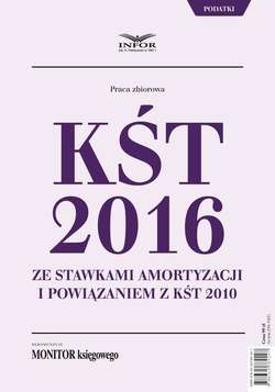 KŚT 2016 ze stawkami amortyzacji i powiązaniem z KŚT 2010