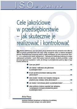 Cele jakościowe w przedsiębiorstwie – jak skutecznie je realizować i kontrolować