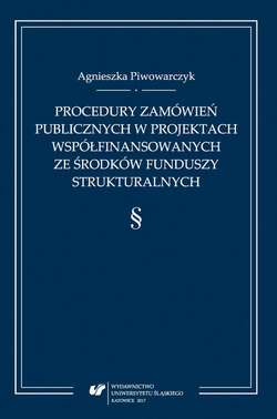 Procedury zamówień publicznych w projektach współfinansowanych ze środków funduszy strukturalnych