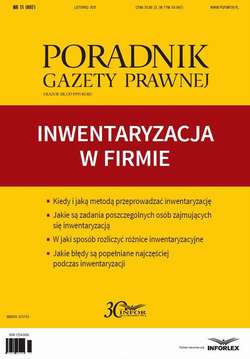 Inwentaryzacja w firmie