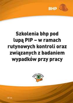 Szkolenia bhp pod lupa PIP - w ramach rutynowych kontroli oraz związanych z badaniem wypadków przy pracy