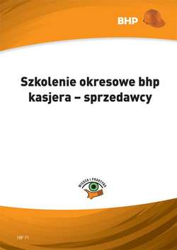 Szkolenie okresowe bhp kasjera - sprzedawcy