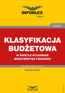 Klasyfikacja budżetowa w kontekście wyjaśnień Ministerstwa Finansów