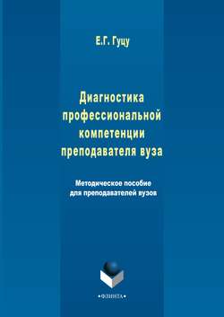 Диагностика профессиональной компетенции преподавателя вуза