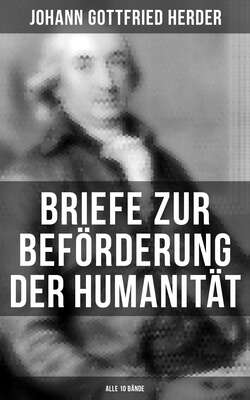 Briefe zur Beförderung der Humanität (Alle 10 Bände)