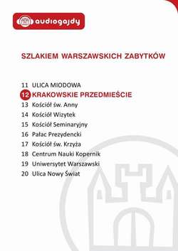 Krakowskie Przedmieście. Szlakiem warszawskich zabytków